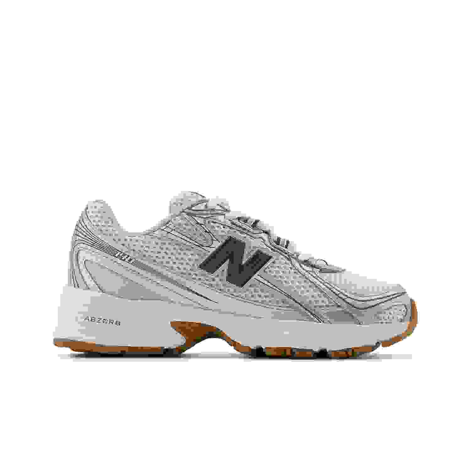 New Balance 740 Grade School Boys' "White/Green" Shoe